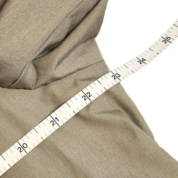 Vintage American Apparel Trench Coat Men's 40S Marine Corp Issue Olive Green - Picture 11 of 12